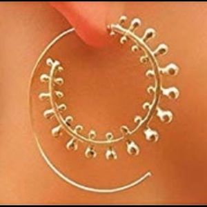 Bohemian Spiral Earrings